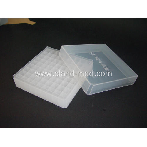 Plastic Cryovial Tube Box 81well